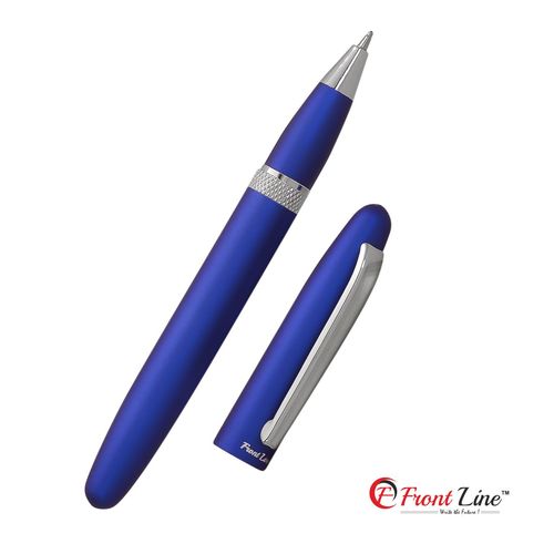 Front line ROLLER BALL PEN MAGNET FINISH MATTE BLUE ROLLER PEN