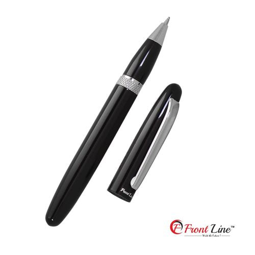 Front line ROLLER BALL PEN MAGNET FINISH GLOSSY BLACK ROLLER PEN 242 RB PW -19