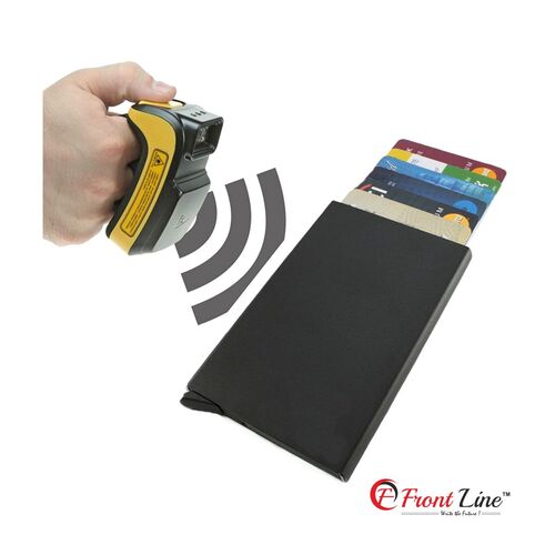 Metal RFID Protected Pop Up Credit Debit Card Holder