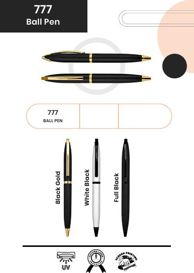 SPHERICAL SHAPED METAL BODY PEN