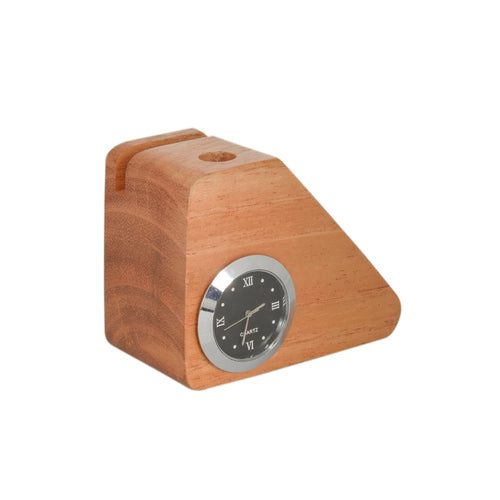 Front line  WOODEN TABEL TOP WITH CLOCK PW - 266